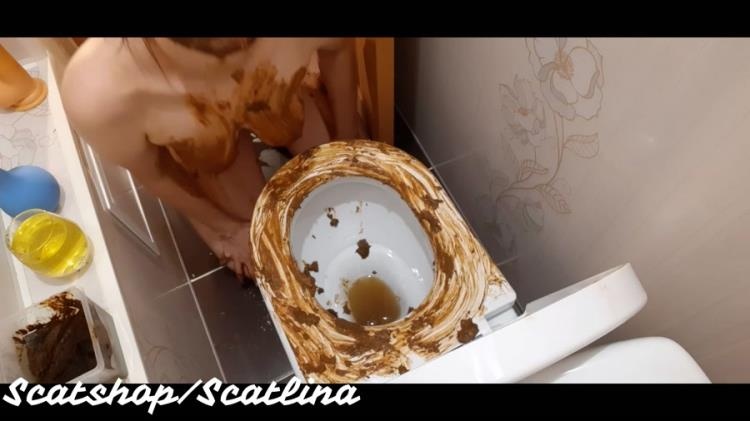 Dirty toilet (part 1) with ScatLina [2021 | FullHD]