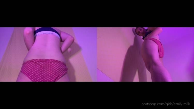 Pink Panty Poo and Cum! - EmilyMilk [2021 | FullHD] - Scatshop