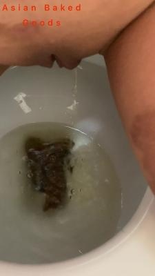 Regularly shitting on toilet, Front View - Marinayam19 [2021 | UltraHD/2K] - Scatshop