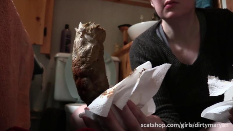 Pooping thick log at my in laws place - DirtyMaryan [2025 | FullHD]