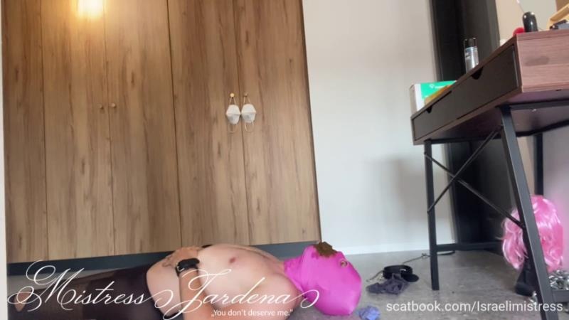 Its was his First Scat Session and Strapon With Mistress Jardena P1 [2025 | FullHD]