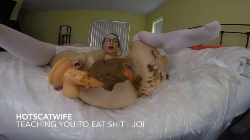 Teaching you to eat SHIT – Jerkoff Instructional P1 - HotScatWife [2025 | FullHD]
